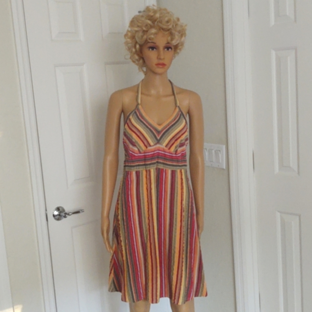Pura Vida Striped Seersucker Sundress